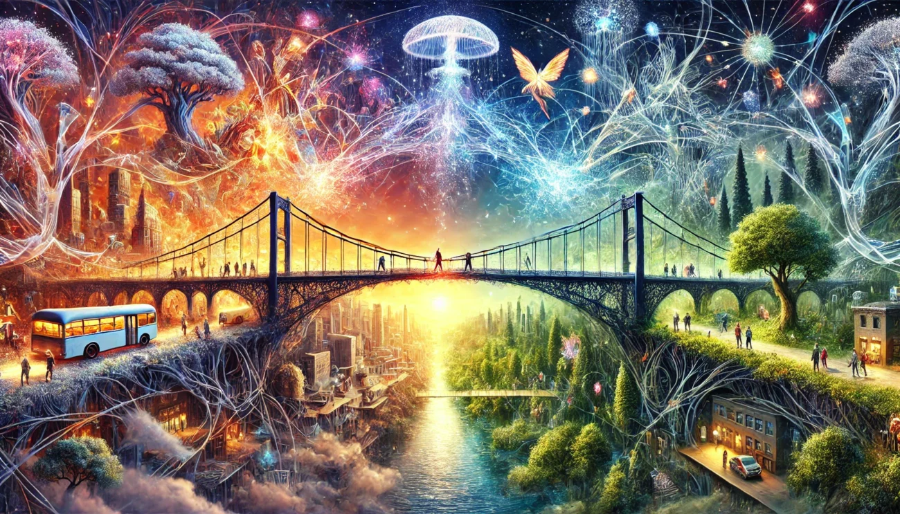 bridge between fiction and reality